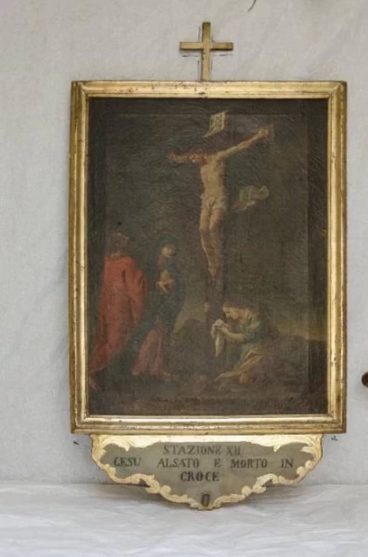 61-Via Crucis-stazione XII-Gesù sulla croce-Chiesa di san Carlo (BS)